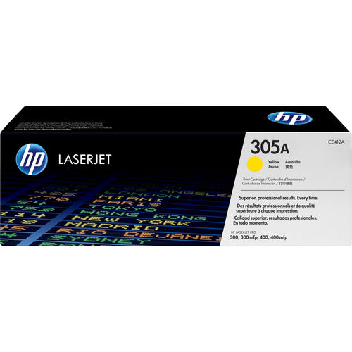 🖨️ HP 305A أصلية CE412A – خرطوشة حبر ليزر أصفر | 2600 صفحة | متوافقة مع HP M351/M451/M475 | ضمان سنة | | UnitedSystems