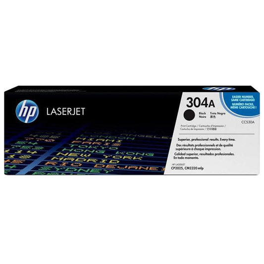 خرطوشة HP 304A أصلية (530A) أسود – 1600 صفحة | متوافقة مع M404, M428, M407 | صديقة للبيئة | UnitedSystems