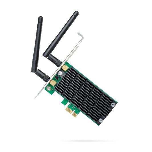 كرت ويرليس داخلي تاب لينك AC1200 PCI T4E كارت WiFi داخلي تي بي لينك Archer T4E | اشتراك AC1200 مزدوج النطاق | تثبيت PCIe للكمبيوتر المكتبي