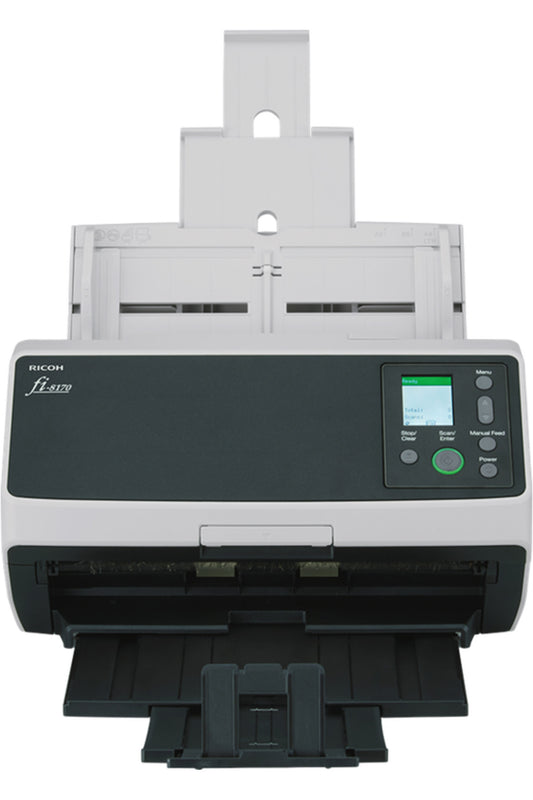 اسكنار فوجيستو FUJISU -8170ماسح ضوئي متوسط السرعة ريكو فوجيتسو Ricoh Fujitsu fi-8170 بدقة 600 dpi واتصال شبكي LAN