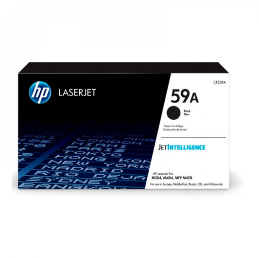 **خرطوشة حبر HP أصلية 59A (CF259A) – أسود – 3000 صفحة – متوافقة مع M404 وM428 – UnitedSystems**