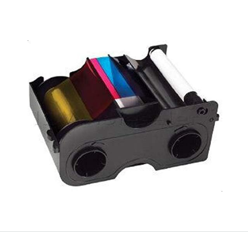 **شريط حبر فارجو أصلي 045452 – لطباعة 100 بطاقة ملونة + طبقة لامعة | متوافق مع DTC1000 / DTC1250e / DTC1500**حبر طابعة فارجو 045452 FARGO DTC1000 Resin Ribbon C50