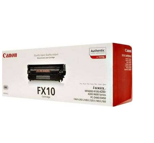 حبر كانون FX-10 الأسود الأصلي – طباعة احترافية تدوم 2000 صفحة!حبر كانون اصلي FX10