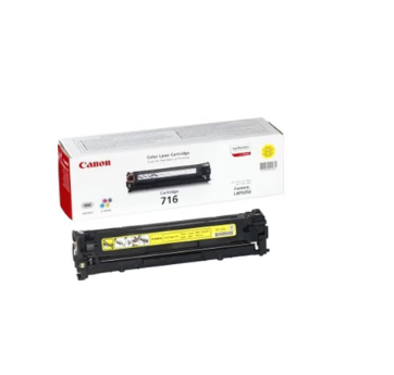 خرطوشة كانون الأصلية TYPE 716 صفراء – طباعة ملونة احترافية بدون تلاشي | UnitedSystems