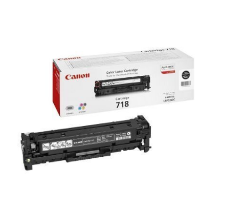 خرطوشة حبر ليزر كانون سوداء أصلية EP-718B (2662B002) – 3400 صفحة – متوافقة مع i-SENSYS – UnitedSystems