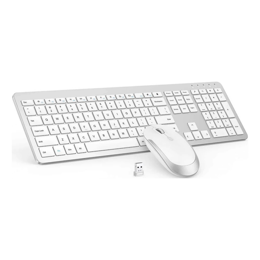 كيبورد ويرليس شحن ergonomic keyboard and mouse set 512