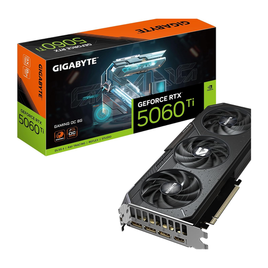 كرت شاشة GIGBAYTE RTX 5060TI 8GB OC