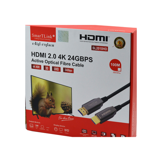 كيبل اتش دي ام متر HDMI 100M