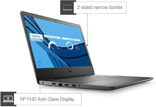 ابتوب ديل فوسترو Dell Vostro 14 3401 | معالج i3-1005G1 جيل 10 | هارد 1 تيرابايت هارد | رام 4 جيجا DDR4 | شاشة 14 بوصة فل اتش دي | تعلم الكمبيوتر والطلاب الاقتصاديلابتوب ديل NB DELL VOS Ci3 1005G1 1TB 4GB 14.0 - United Systems