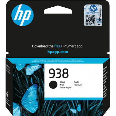 خرطوشة حبر طابعة اتش بي أسود أصلي HP 938 Black Ink Cartridge (4S6X8PE)