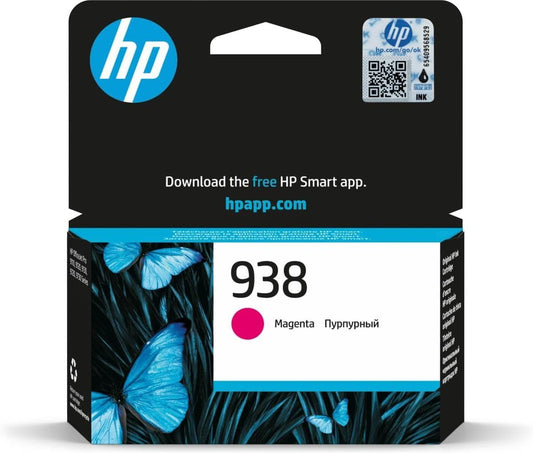 خرطوشة حبر طابعة HP أصلي HP 938 Magenta Ink Cartridge (4S6X6PE)