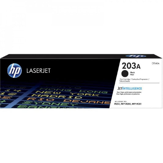 خرطوشة حبر HP 203A أسود الأصلي (CF540A) - جودة ليزر عالية من United Systems