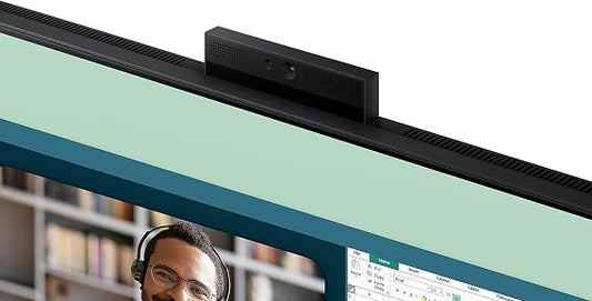 شاشة سامسونج LS24A400V مقاس 24 بوصة فئة LED IPS | دقة Full HD 75 هرتز | كاميرا مدمجة ودخول بالوجه Windows Hello | شاشة سامسونج(سماعة+مايك) LED HD LS24A400V 75HZ