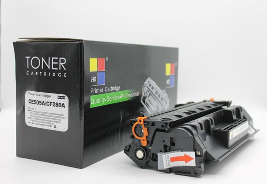 خرطوشة حبر ليزر أسود بديلة عالية الجودة لطابعات HP وCanon. تطبع حتى 2600 صفحة! شحن مجاني + دفع مرن عبر تابي وتمارا. اشترِ الآن من UnitedSystems.حبر طابعة  اتش بي TONER ONE 05A 80A