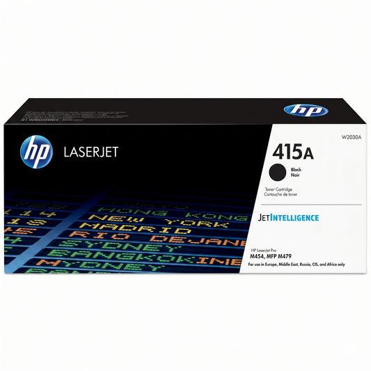 خرطوشة حبر HP 415X أسود الأصلي عالية الإنتاجية (W2030X) - United Systems
