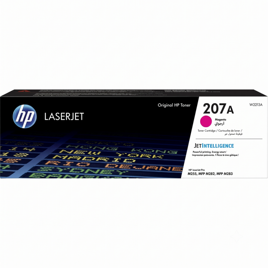 خرطوشة حبر ليزر إتش بي أرجواني أصلي HP 207A Magenta (W2213A) لطابعات Color LaserJet Pro
