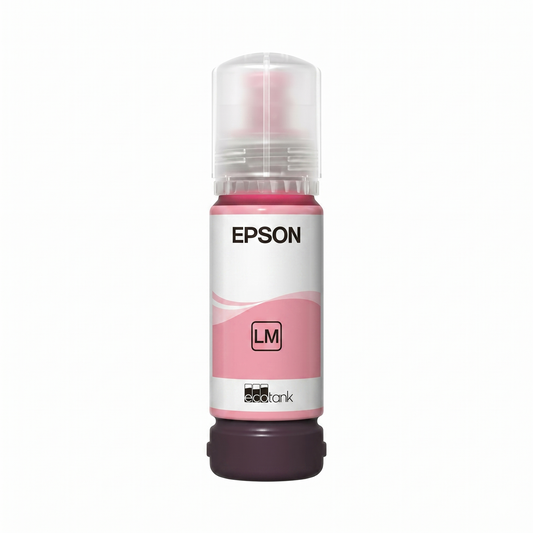 زجاجة حبر إبسون أرجواني فاتح أصلي عالي الدقة للصور Epson 108 Light Magenta (70ml)