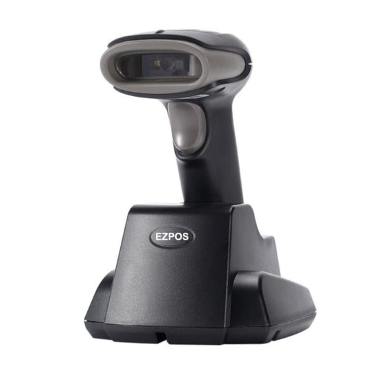 قارئ باركود لاسلكي ثنائي الأبعاد EZPOS Wireless EZ-W001 مع كشف CMOS أداة تخزين الجرد
