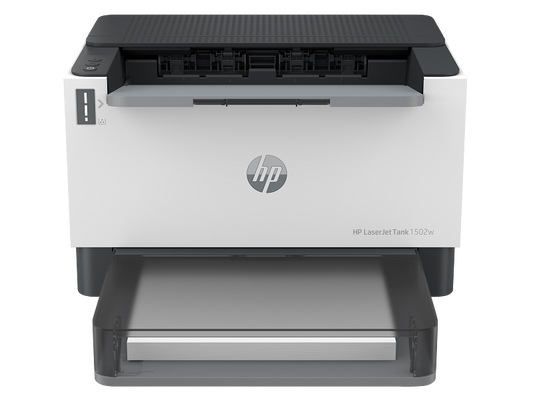 طابعة HP LaserJet Tank 1502w - ليزر أحادية - حبر أصلي 5000 صفحة - واي فاي وإيثرنت - ضمان رسمي`طابعة اتش بي ليزر تانك 1502 دبليو