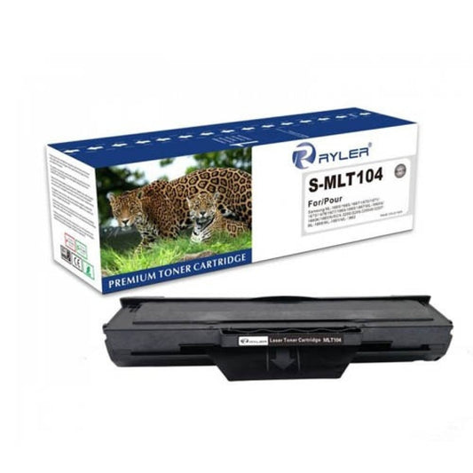 خرطوشة حبر ليزر سوداء متوافقة مع سامسونج MLT-D104S – عبوة مزدوجة (2 خرطوشة) | 3000 صفحة | UnitedSystemsحبر طابعة  سامسونج TONER BH 104 S