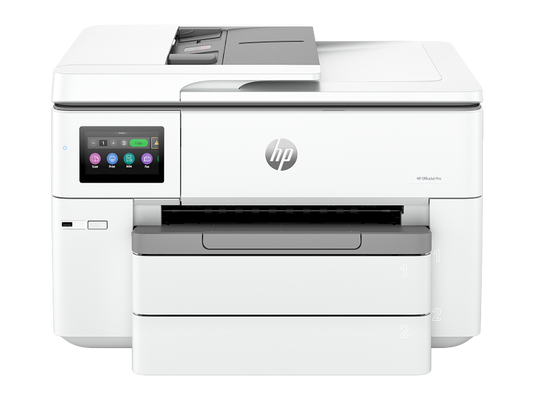 طابعة اتش بي HP OFFICEJET 9730 WIDE FORMAT 4*1طابعة إتش بي OfficeJet Pro 9730 واسعة التنسيق ملونة | طباعة حتى A3 + سرعة 34 صفحة/دقيقة + شاشة لمس +
