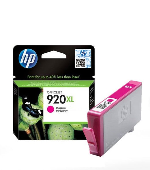 خرطوشة HP 920XL أصلية لون أرجواني (CD973AE) – 700 صفحة – متوافقة مع Officejet 6500/6000/7500A | UnitedSystemsحبر HP اصلي 920 أحمر