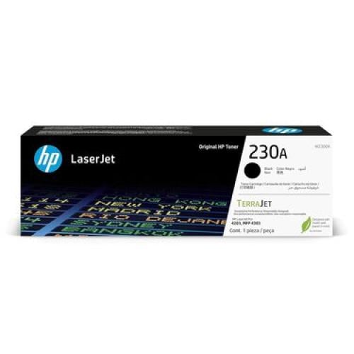 ### **خرطوشة حبر HP 230A أصلية سوداء W2300A – تصل إلى 2000 صفحة | متوافقة مع طابعات HP LaserJet Pro 4203dw / 4303fdw**