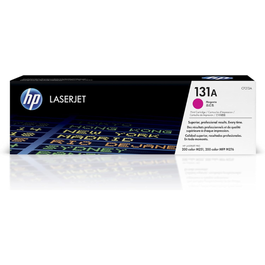 حبر HP 131A أصلي باللون الأحمر (CF213A) – إنتاجية تصل إلى 1800 صفحة | متوافق مع طابعات ليزر جيت الملونة | UnitedSystems