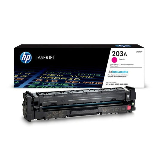 ### 🖨️ **حبر HP 205A أرجواني أصلي CF533A – طباعة ملونة زاهية تدوم حتى 900 صفحة | UnitedSystems**حبر اتش بي احمر اصلي  HP-543A- 203A