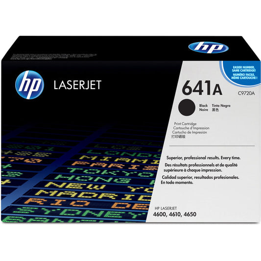 ### 🖨️ خرطوشة حبر HP 641 أصلية C9720A - أسود | إنتاجية 9000 صفحة | متوافقة مع HP LaserJet 4600/4610/4650 | ضمان سنة | UnitedSystems