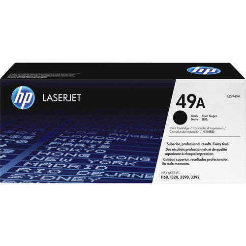 خرطOSHة HP Q5949A أصلية | سعة 2500 صفحة | أسود | متوافقة مع LaserJet 1160/1320/3390 | ضمان سنة – UnitedSystemsحبر IK 49A