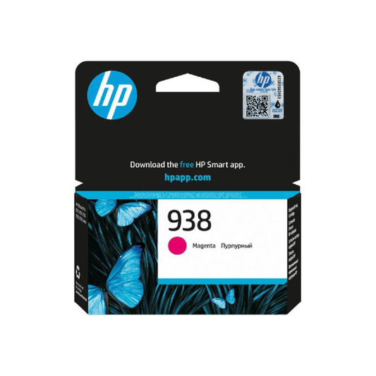 خرطوشة حبر HP 938 احمر  أصلية – إنتاجية 800 صفحة – متوافقة مع  OfficeJet Pro 9120/9130/9730 | موديل 4S6X6PE
