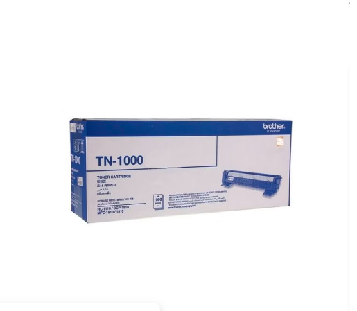 خرطوشة حبر براذر الأصلية TN-1000 أسود – 1000 صفحة – متوافقة مع HL-1110 / DCP-1510 / MFC-1810 / MFC-1815