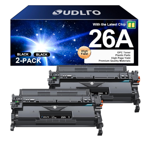 خرطوشة  26A (CF226A) – عبوة مزدوجة – طباعة تصل إلى 6200 صفحة | متوافقة مع M402 / M426 | UnitedSystems