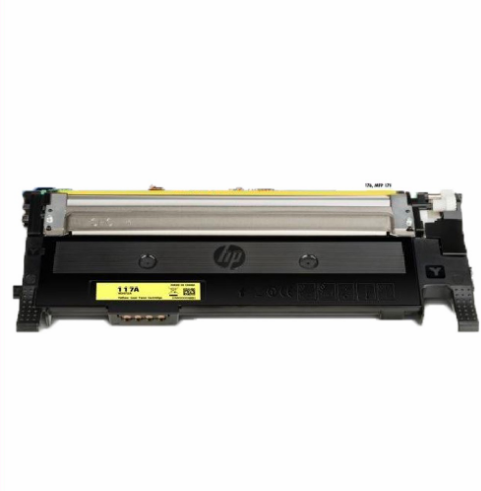 حبر طابعة HP 117A أصفر (W2072A) – خرطوشة أصلية الجودة، 1000 صفحة، متوافقة مع HP 150/179حبر طابعة اصفر 117A-W2072A AVE-TECH