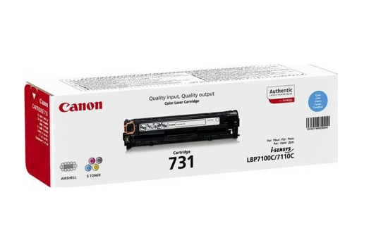 تونر كانون 731 أصلي – سماوي (Cyan) | طباعة احترافية تدوم حتى 1500 صفحة | UnitedSystems