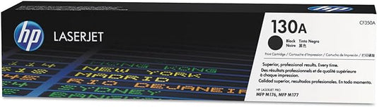 **خرطوشة حبر أصلية HP CF350A (130A) سوداء – تصل إلى 1300 صفحة | متوافقة مع M176n / M177fw | UnitedSystems**حبر اتش بي 130AS-350AS اسود