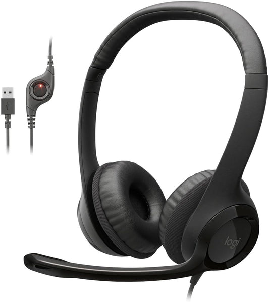 سماعة راس لوجيتك LOGITECH USB H390