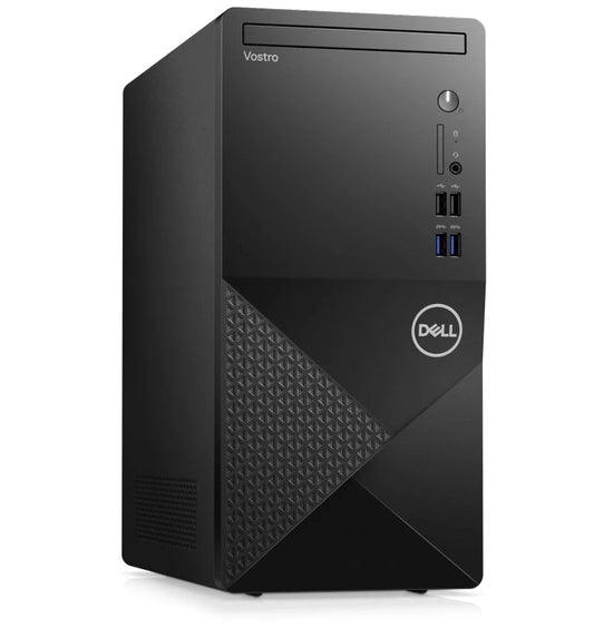 كمبيوتر مكتبي ديل Dell Vostro 3910 Tower | معالج i3-12100 | رام 4 جيجا/ 8 جيجا | سعة تخزين هجين 1 تيرابايت HDD + SSD |