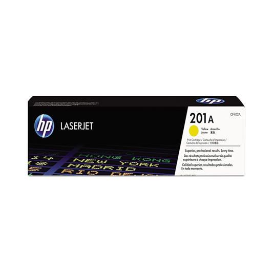 خرطوشة حبر HP 201 أصفر الأصلي (CF402A) - ألوان زاهية من United Systems