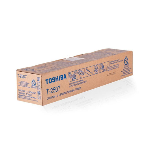 🔹 Toshiba T-2507P حبر أصلي أسود – حتى 12,000 صفحة | متوافق مع e-STUDIO 2006/2306/2506/2007/2307/2507 | UnitedSystems