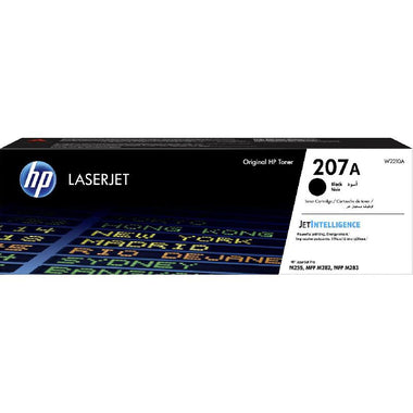 ### **خرطوشة حبر أصلية HP 207A أسود W2210A – تصل إلى 1350 صفحة | متوافقة مع M255, M282, M283 | ضمان الجودة من UnitedSystems**حبر اتش بي اسود  BH- W2210A- 207A
