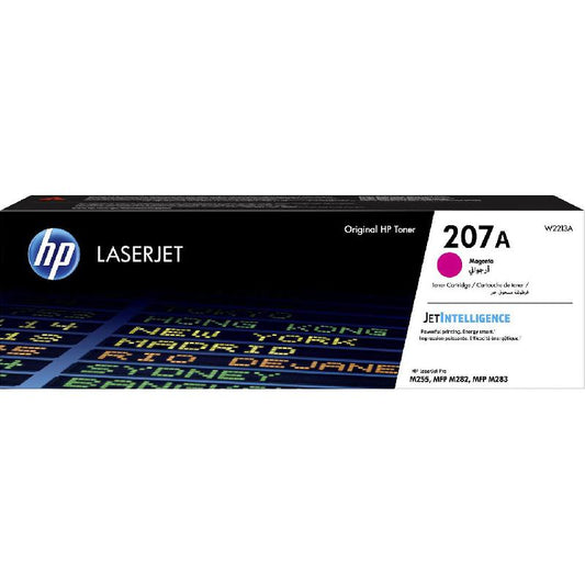 ### **خرطوشة HP 207A أرجوانية أصلية – تصل إلى 1250 صفحة | متوافقة مع HP M255, M282, M283 | ضمان الجودة من UnitedSystems**حبر اتش بي احمر  BH- W2213A- 207A