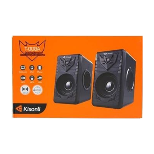 سماعة اسبيكر  KISONLI T008 USB