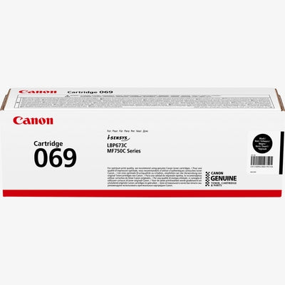 خرطوشة الحبر الأسود Canon 069 الأصلية (ذات قدرة عالية) – تتمتع بفعالية حبر احترافي من شركة United Systems