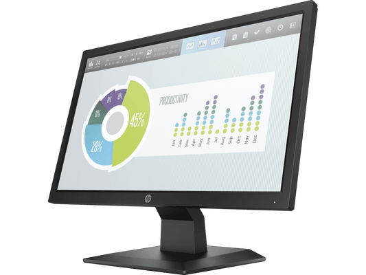 MONITOR HP LED 19.5' P204V 5RD66AS VGA / HDMI