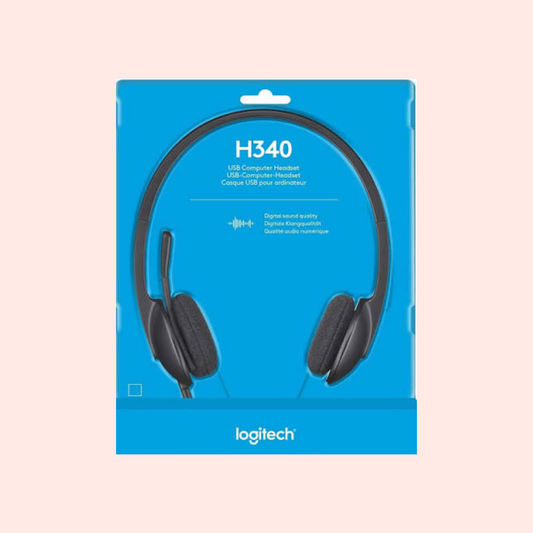 سماعة راس لوجيتك LOGITECH USB H340