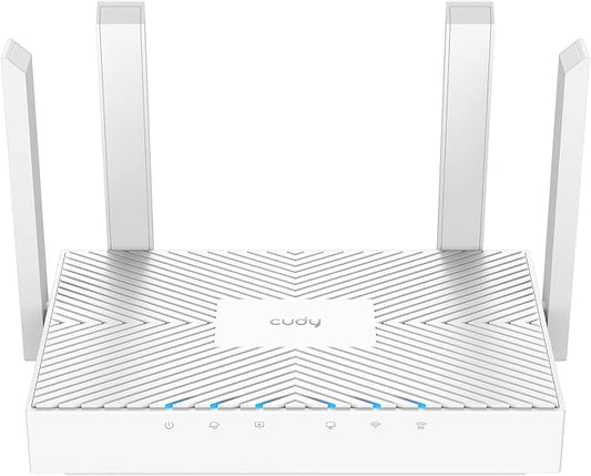 راوتر كودي جيجابت ثنائي النطاق Cudy AC1200 Gigabit Mesh Wi-Fi Router | كثافة 100م² | الموديل WR1300E 2.0