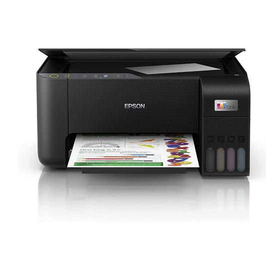 طابعة صور ابسون  PRINTER EPSON L3250 TANKطابعة إبسون EcoTank L3250 متعددة الوظائف لاسلكية | وفّر 90% من تكاليف الطباعة مع ضمان سنتين