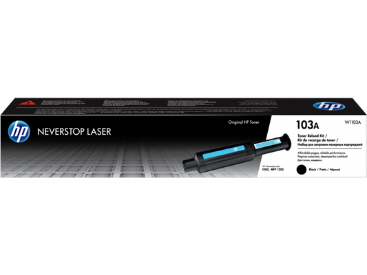 حبر HP 103A أسود الأصلي (W1103A) لطابعات Neverstop Laser - United Systems